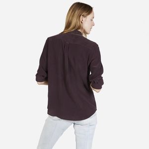 Everlane Modern Point Silk Shirt